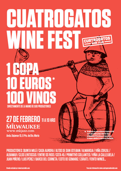 Cuatrogatos Wine Fest(ival): vino y risas. O al revés.